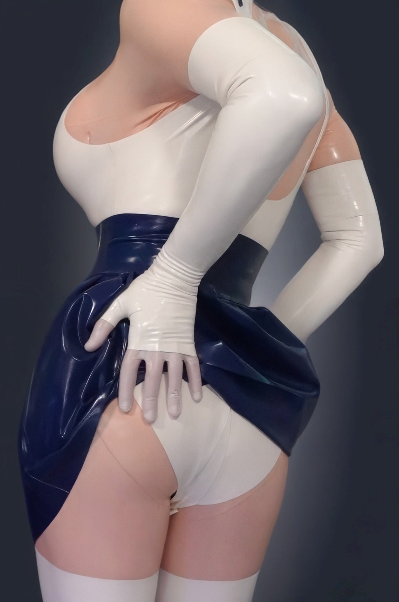 Latex Gloves half hand