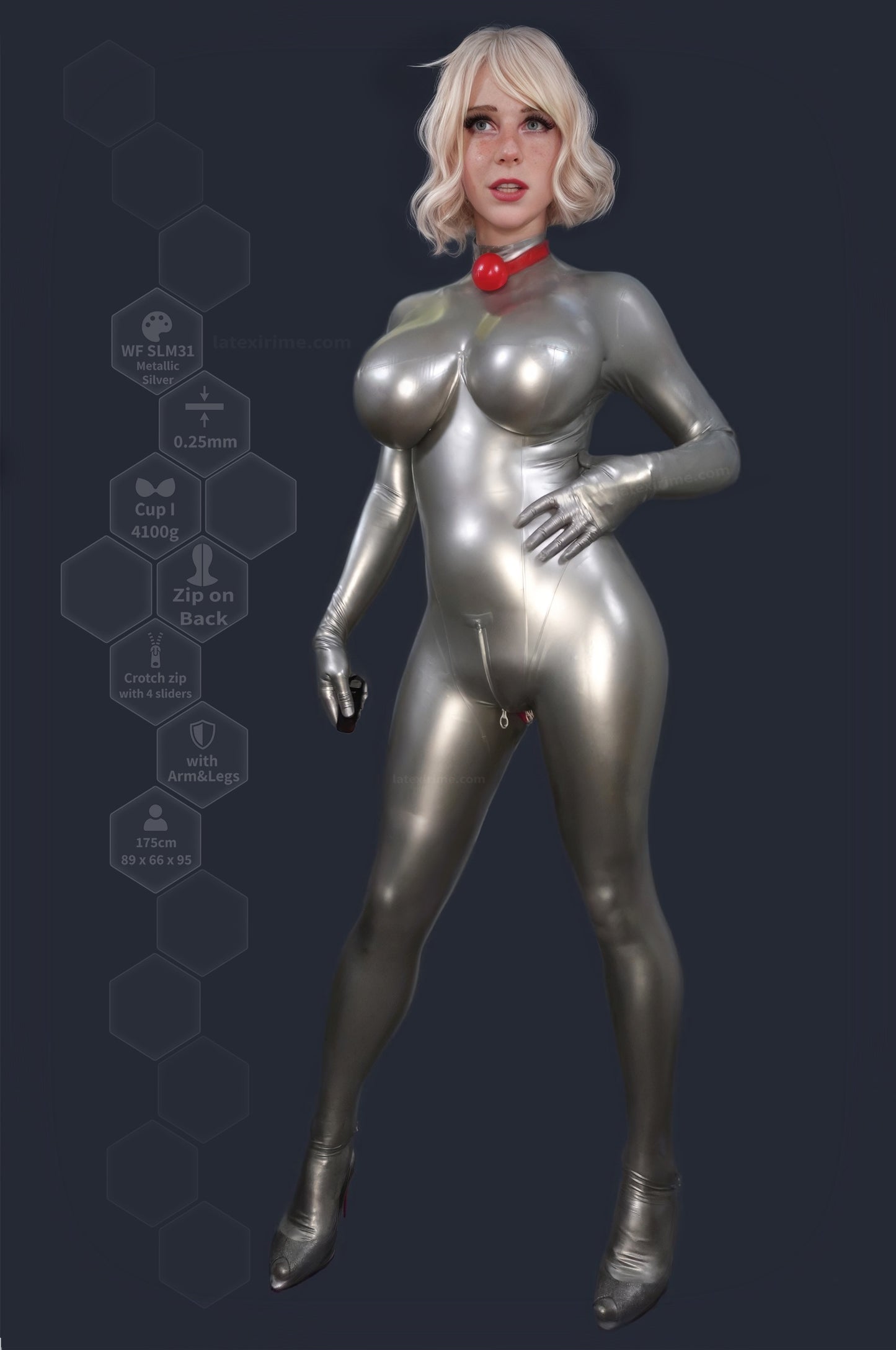 Cup I (~4100g) implant pockets