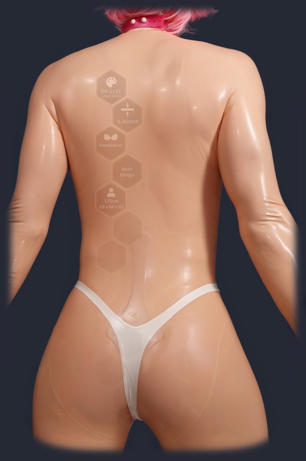 Unisex Latex Thong