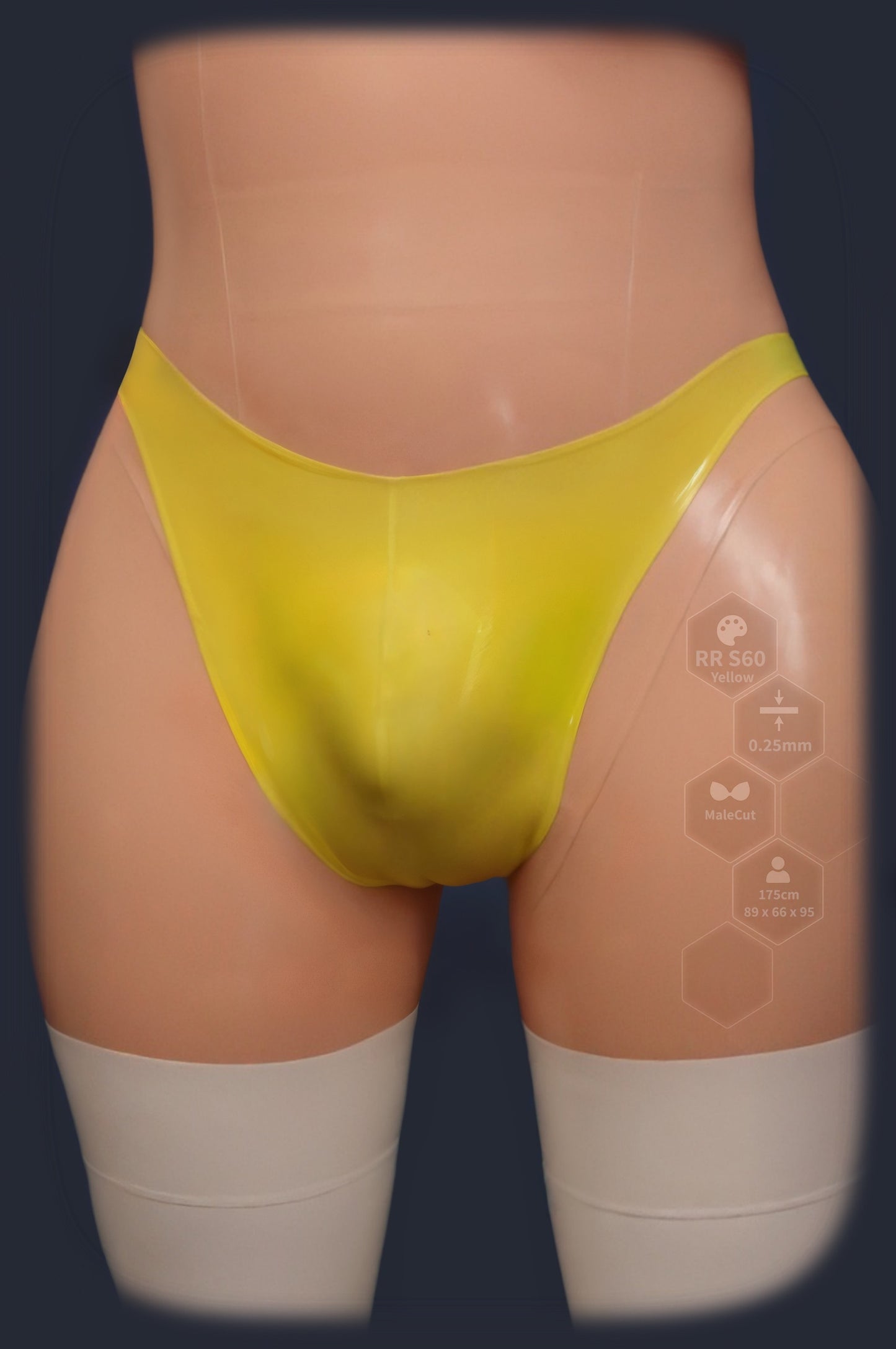 Unisex Latex Thong